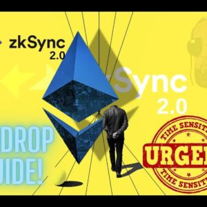 ZKSYNC AIRDROP GUIDE! COULD THIS BE THE NEXT DROP? URGENT AND TIME SENSITIVE INFORMATION!