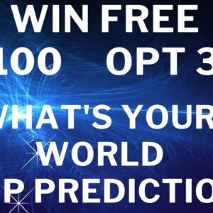 IM GIVING AWAY 100 OPT 3 TOKENS/ WHO IS GONNA WIN WORLD CUP ? DEFI PROJECT'S REVIEW