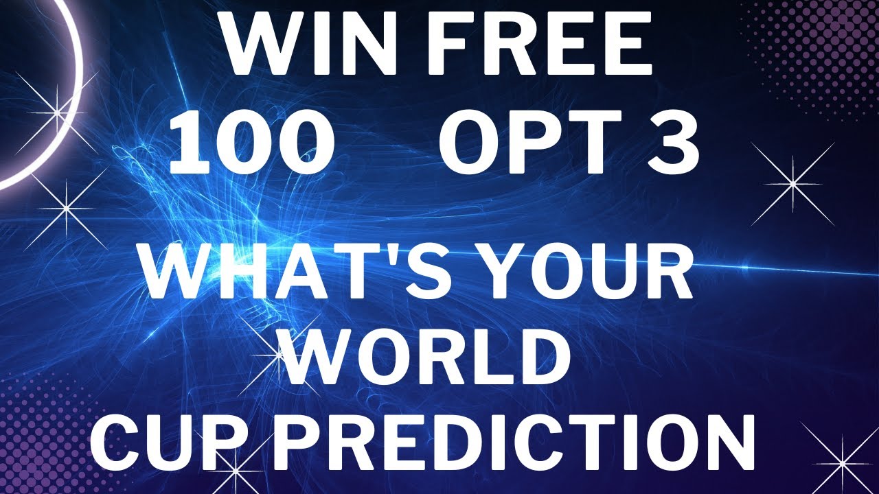IM GIVING AWAY 100 OPT 3 TOKENS/ WHO IS GONNA WIN WORLD CUP ? DEFI PROJECT'S REVIEW