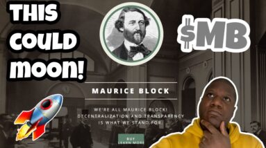 Maurice Block ($MB) Network A 100X Low Cap Degen Play?!