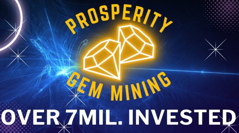 PROSPERITY GEM MINING / EARMN UP TO 2% PER DAY / THE CONTRACT IS BLOWING UP