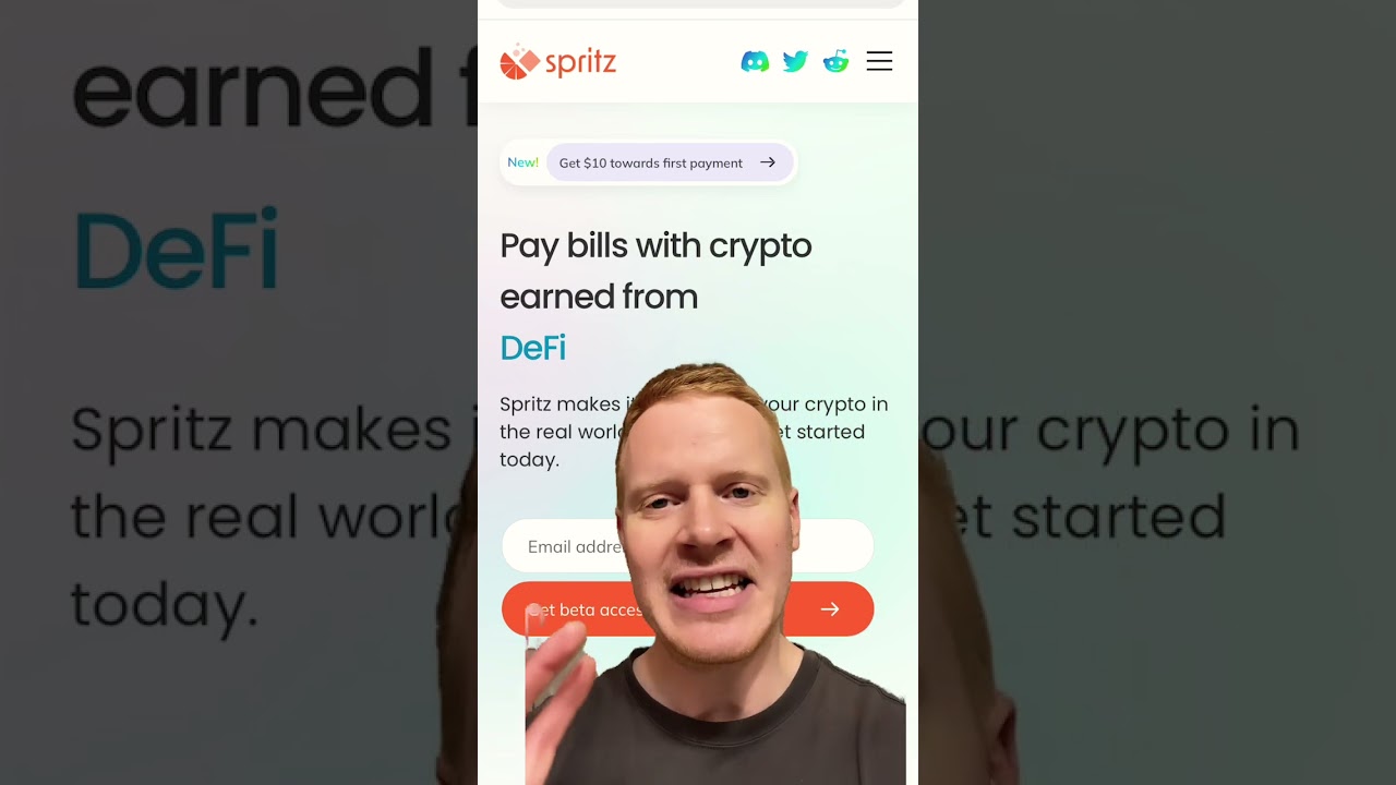 Crypto life hack: 20 dollars in less than 5 mins with Spritz #crypto #creditcard #makemoneyonline