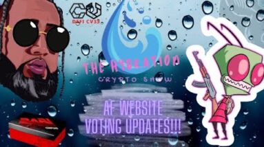 THE HYDRATION CRYPTO SHOW - ANIMAL FARM WEBSITE AND VOTING UPDATES!!