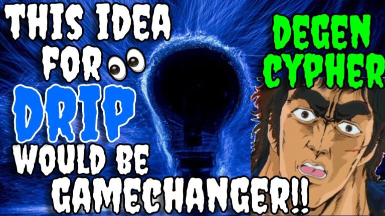 THIS IDEA FOR DRIP NETWORK WOULD BE A GAMECHANGER !! ?? #ANIMALFARM #DEGENCYPHER