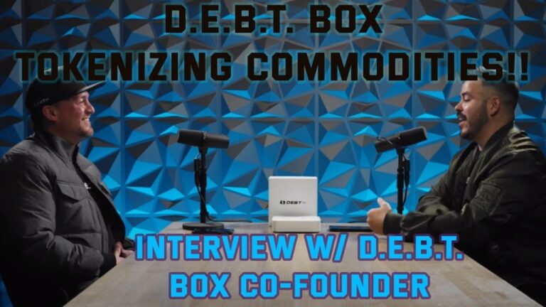 THE D.E.B.T. BOX INTERVIEW YOU NEED TO SEE | Real World Commodities Tokenized Into Crypto GAINS!!!