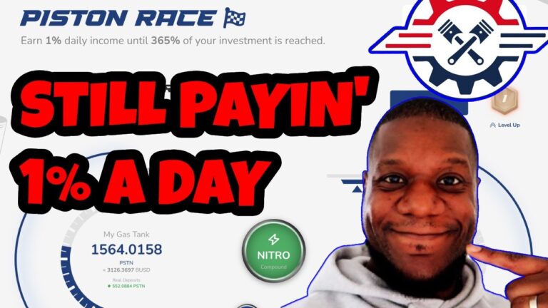 Piston Race Still Paying 1% Daily!!