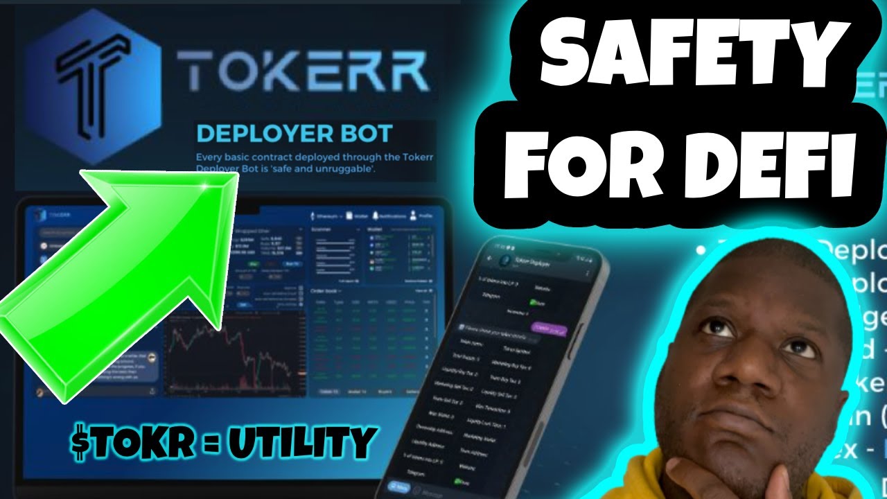Tokerrr $TOKR Deployer Bot HUGE UTILITY, Dex, Staking & Much More!!
