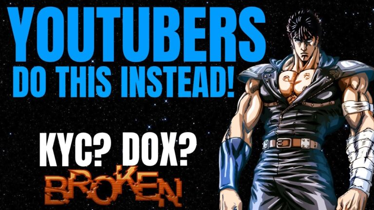 YOUTUBERS DO THIS INSTEAD… ? ( DOXXING ? KYC ? BROKEN? ) #dripnetwork