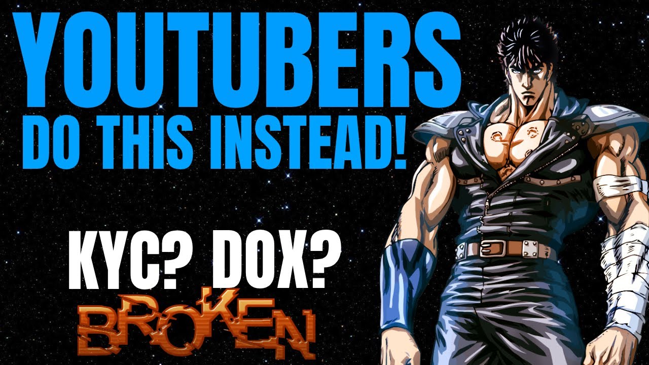 YOUTUBERS DO THIS INSTEAD... ? ( DOXXING ? KYC ? BROKEN? ) #dripnetwork