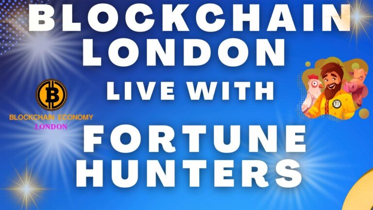 LIVE WITH THE MAIN DEVELOPER FROM FORTUNE HUNTERS / LIVE HOT UPDATES FROM LONDON CRYPTO CONFERENCE