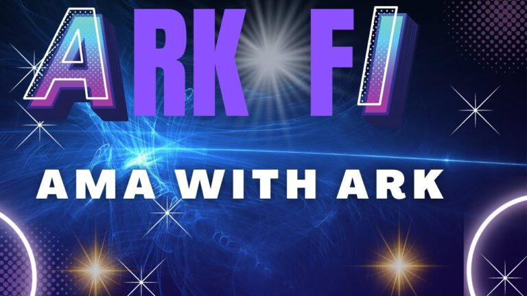 AMA WITH ARK- FI / LOTS OF NEW INFORMATION / EARN 2% PER DAY / NEW APP JUST LAUNCHED/ EARN 2% DAILY