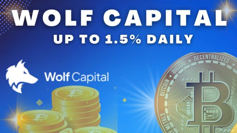 WOLF CAPITAL/ OVER 2.1 Mil. INVESTED / EARN UP TO 1.5% PER DAY / NEW  UPDATES