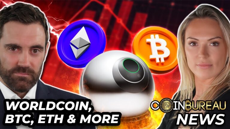 Crypto Market Update: Worldcoin Launch, Market Decline, Updates on ETH, BTC, and More!
