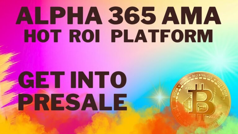 Alpha 365 AMA: The Best ROI Platform with 4 Outside Revenue Streams, Pre-Sale Starting on August 12, Earn Up to 1.5% per Day!