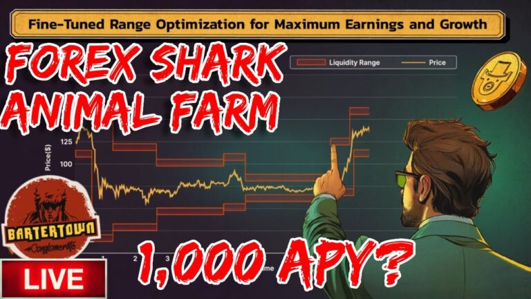 Introducing Forex Shark Animal Farm V3: The Game-Changing Solution for 1,000%+ APYs | Drip Network AMA