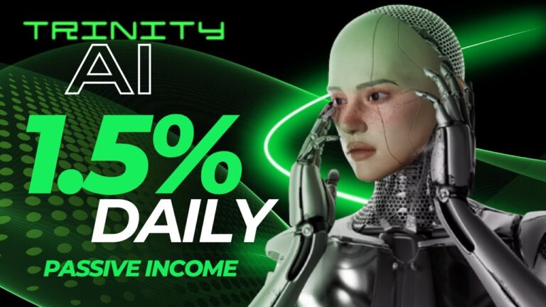 Earn 1.25% to 4% Daily for 30 Days with Trinity AI: A Guide to Crypto Staking for Passive Income