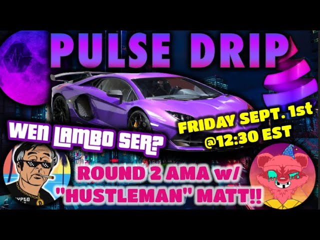 Round 2 AMA with PULSE DRIP Developer, “HUSTLEMAN” MATT: Everything You Need to Know
