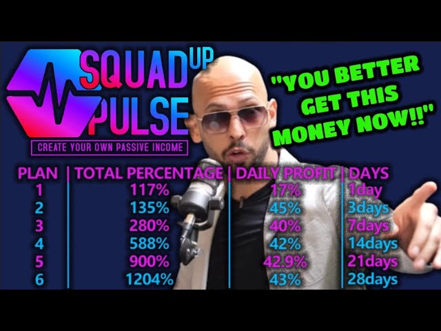 Earn Up to 1204% in 28 Days on PulseChain – The Original “SQUAD UP” is Making a Comeback!