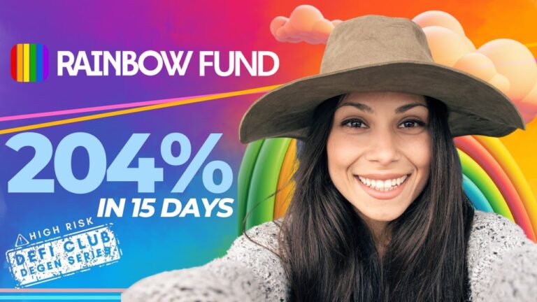 How to Earn a Whopping 204% in Just 15 Days with Rainbow Fund’s Crypto Staking – The Hugh Risk Degen Series