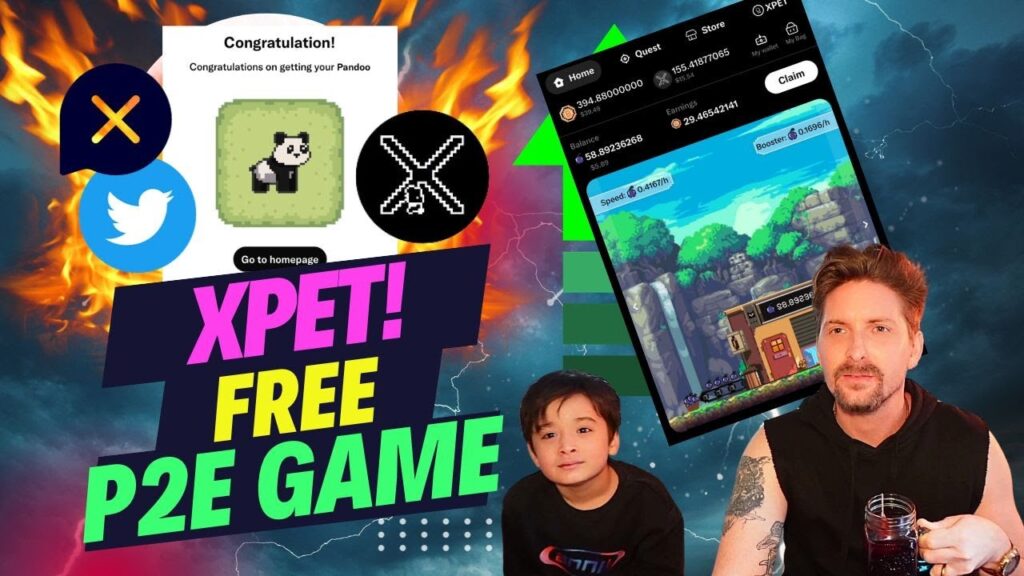 8-YEAR OLD REVIEWS "XPET": A P2E Twitter Game