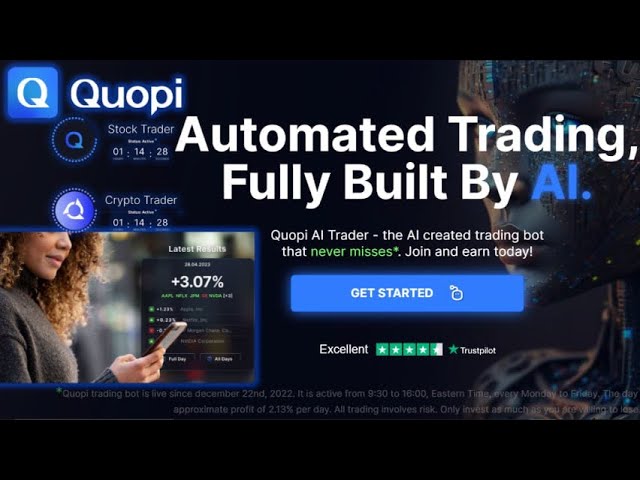 QUOPI - Automated Stocks & Crypto AI Trading *As Seen @ The London Blockchain Expo | Overview Vid‼️