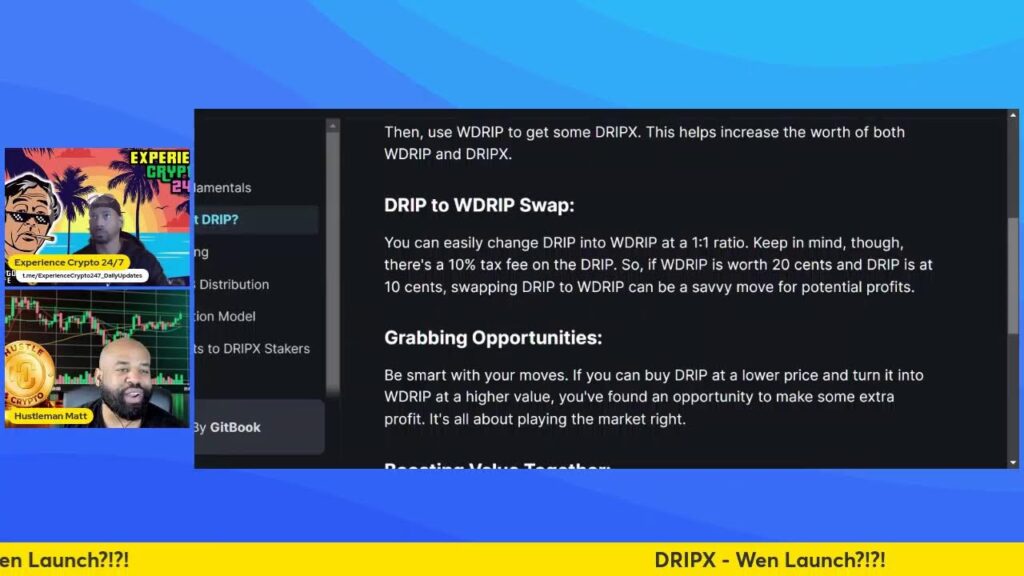 DRIPX AMA & WHITEPAPER REVIEW With XCRYPTO 24/7