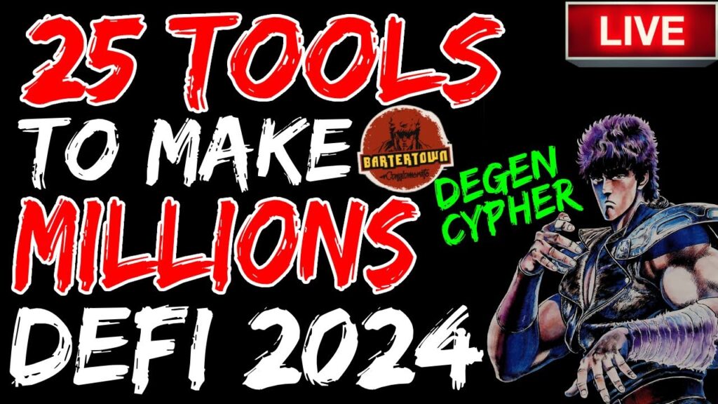 From Zero to Millionaire: Master the Top 25 Defi Tools in 2024