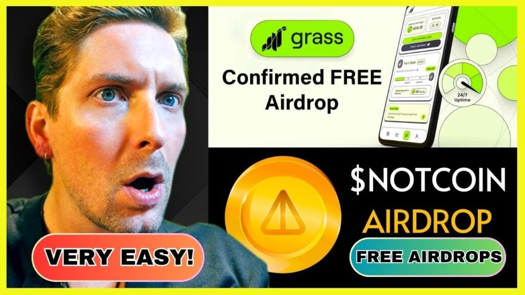 OVER 5 MILLION USERS ALREADY JOINED FOR THESE FREE AIRDROPS