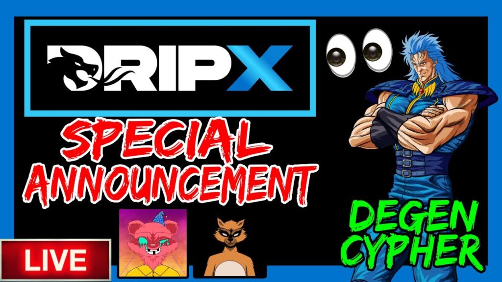 Dripx Drops Big News with Special Announcement | Drip Network