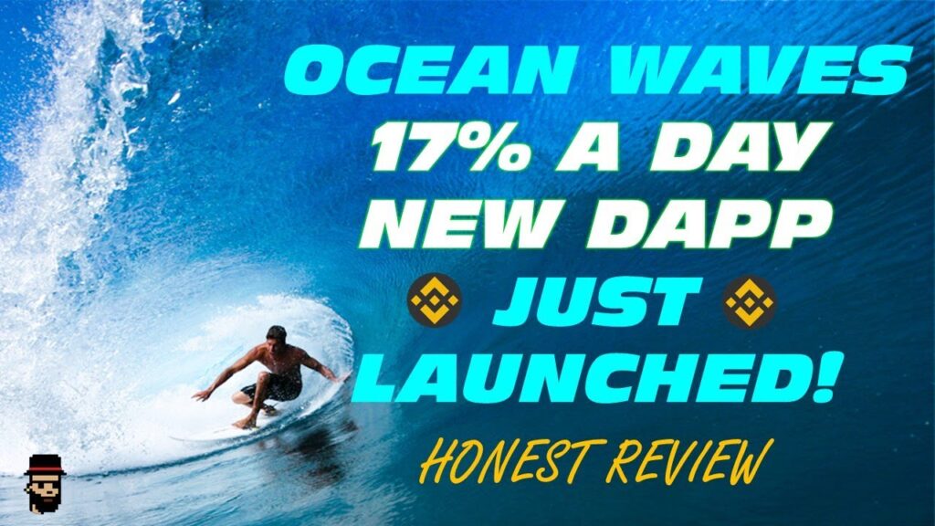 Ocean Waves New Dapp Alert 17% Daily | Honest Review |