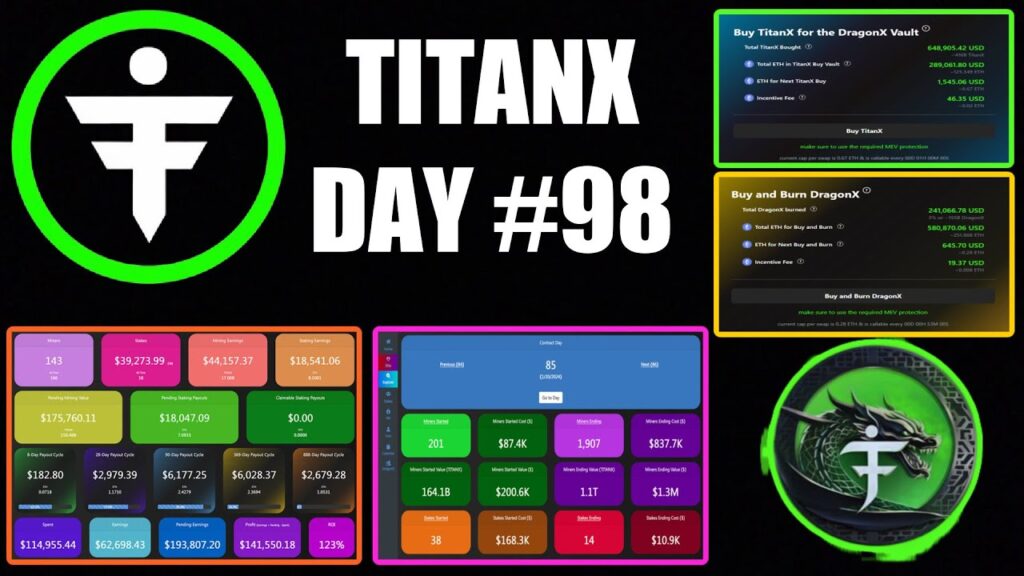 TITANX DAY #98 UPDATE