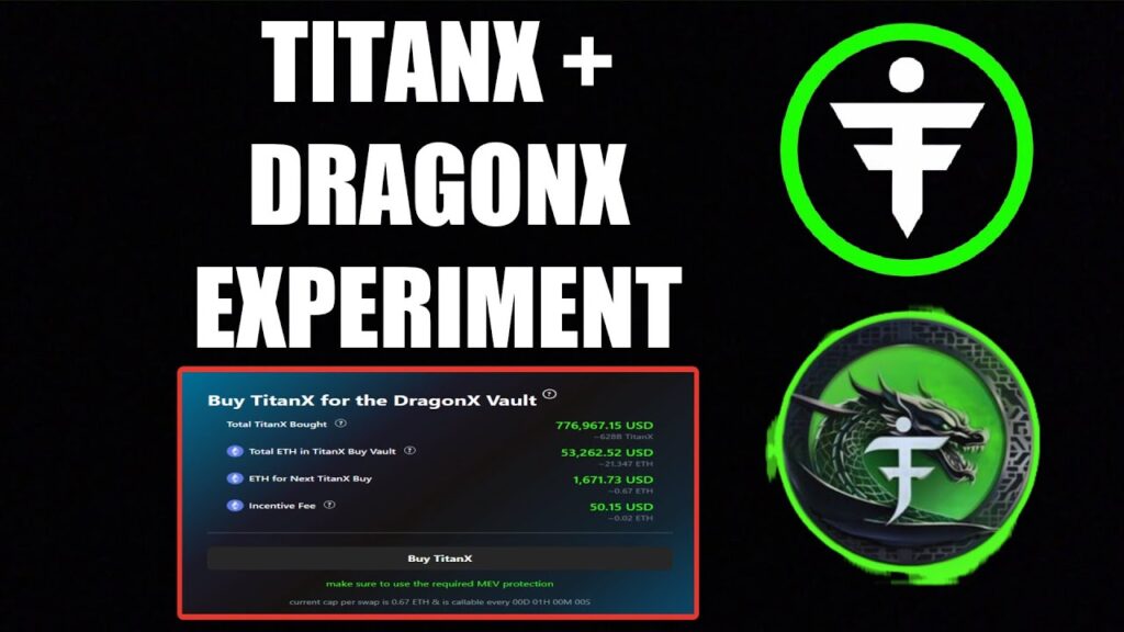 TITANX + THE DRAGONX EXPERIMENT UPDATE!