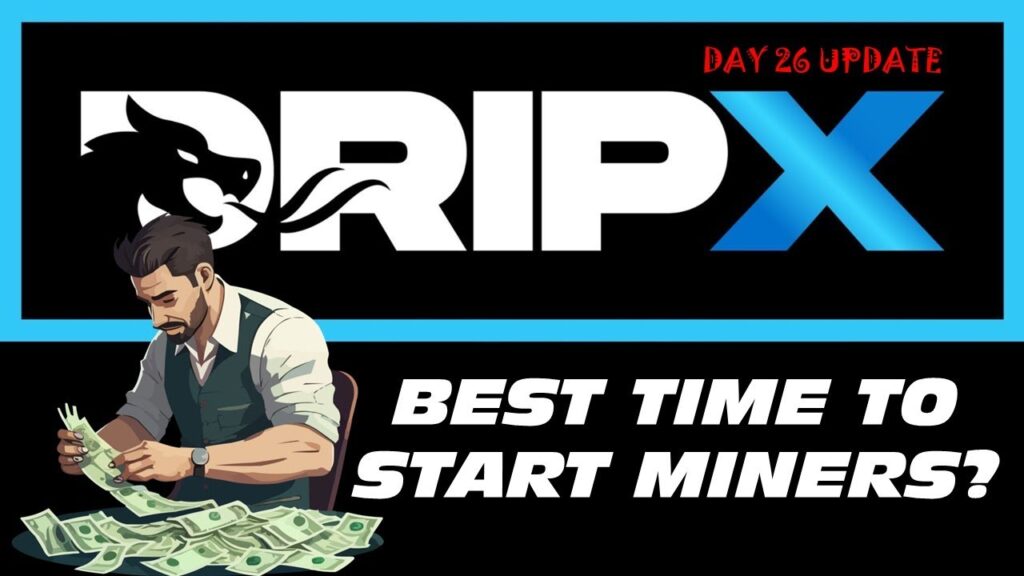 Dripx Best Time to Start More Miners?