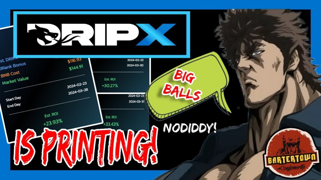 Dripx Is Printing! Having Big Balls Pays Off