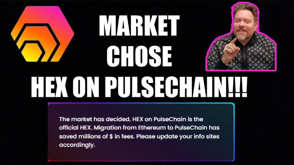 The Market Has Chosen HEX on PulseChain!!!