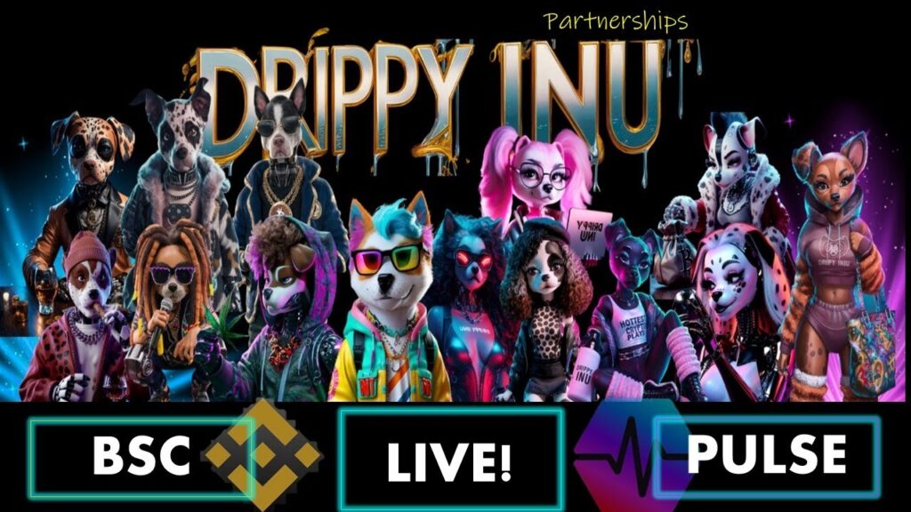 Drippy Inu Minting is Live | SparkSwap Partnership |