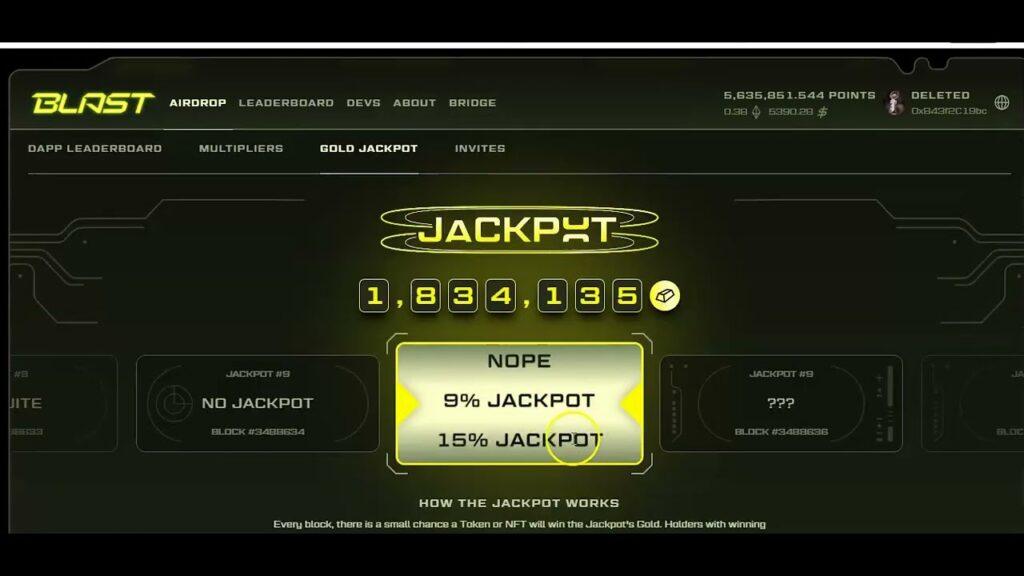CHECK YOUR JACKPOT, YOU MIGHT HAVE HIT!
