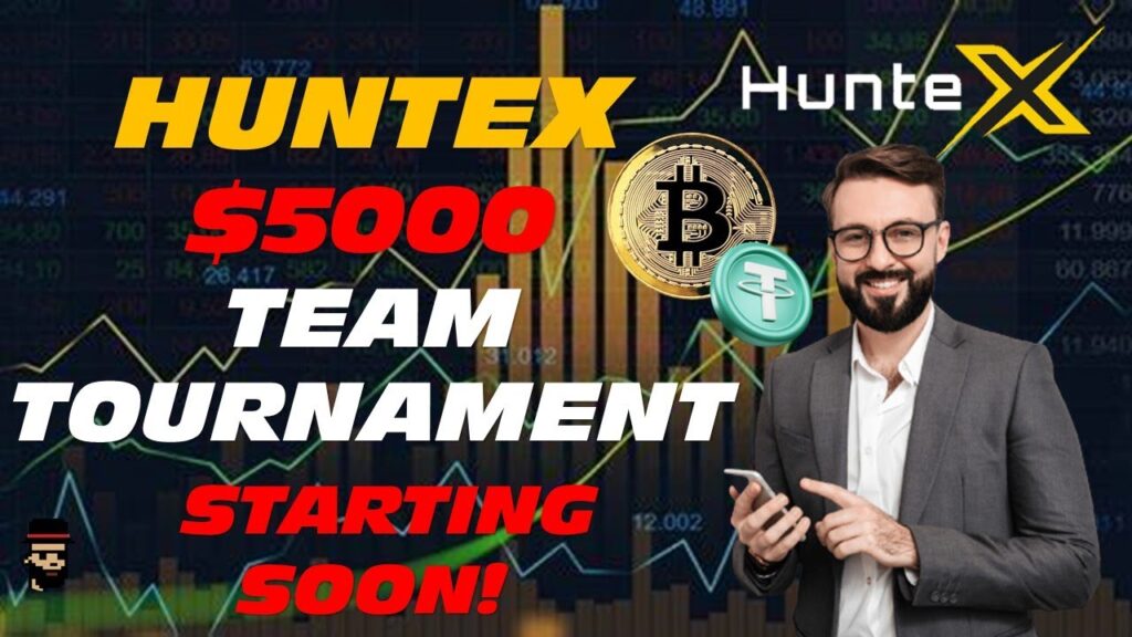 Huntex $5000 Team Tournament & Bitcoin is Going Crazy 🤑