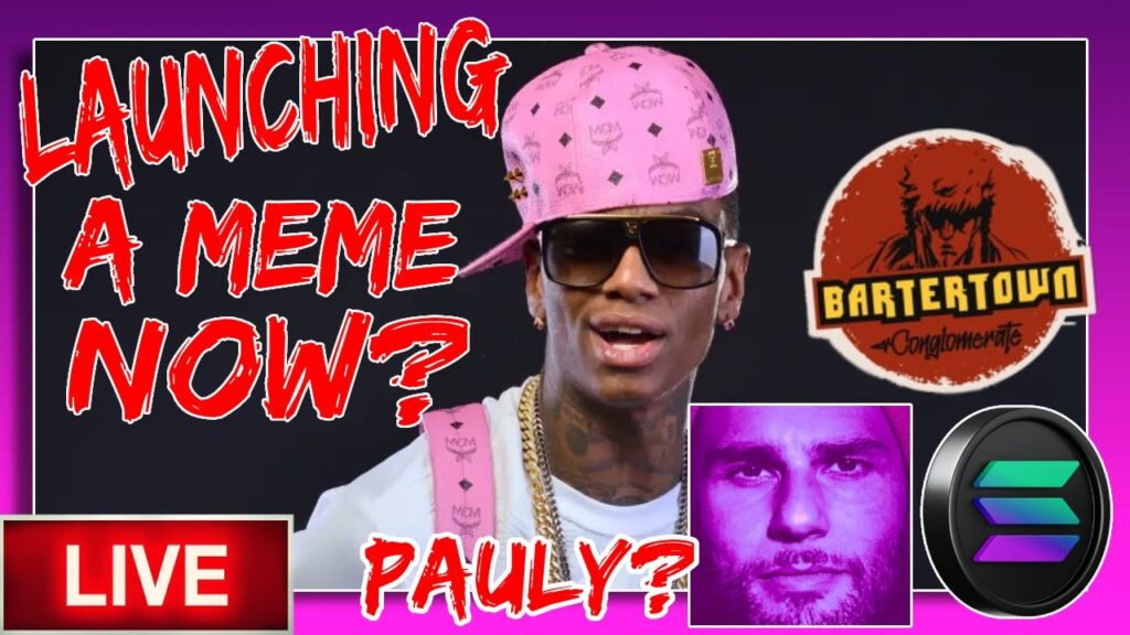 SOULJA BOY MEMECOIN ON SOLANA WITH PAULY FROM PEPE ? TWITTER SPACE