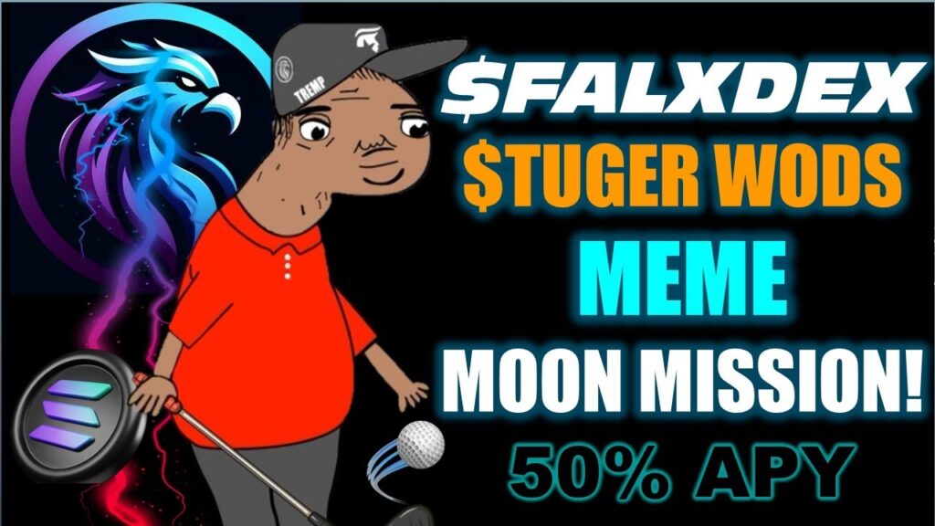 FalXDeX Tuger Wods Meme Moon Mission 50% APR